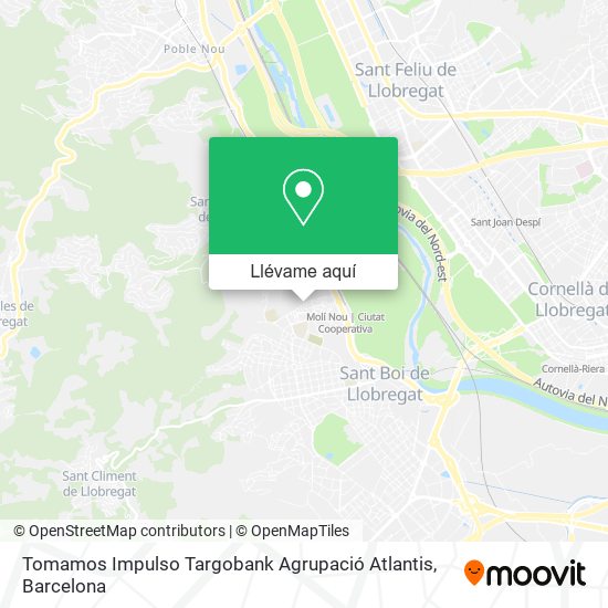 Mapa Tomamos Impulso Targobank Agrupació Atlantis