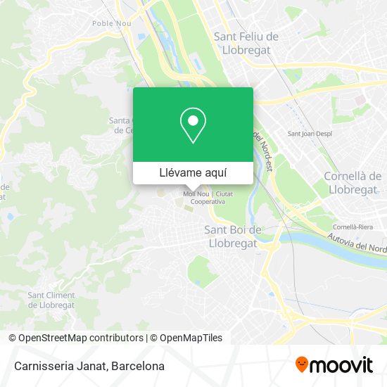Mapa Carnisseria Janat