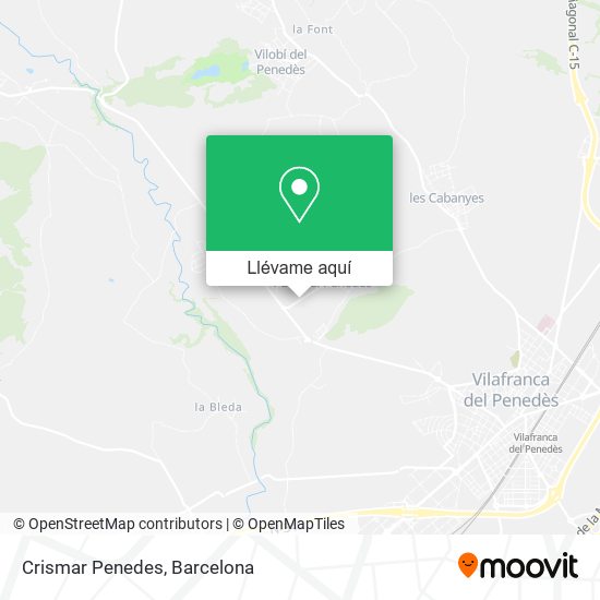 Mapa Crismar Penedes
