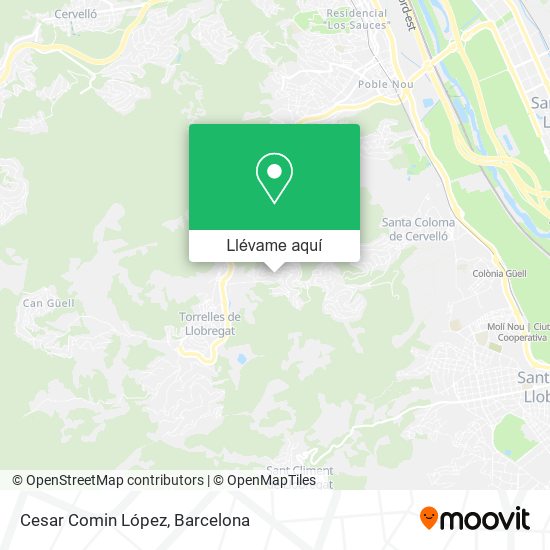 Mapa Cesar Comin López