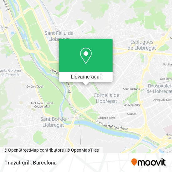 Mapa Inayat grill