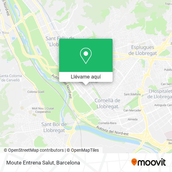Mapa Moute Entrena Salut