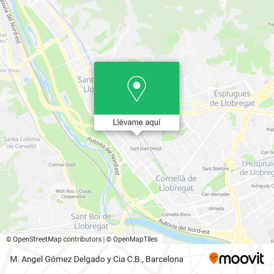 Mapa M. Angel Gómez Delgado y Cia C.B.