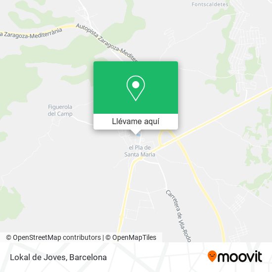 Mapa Lokal de Joves