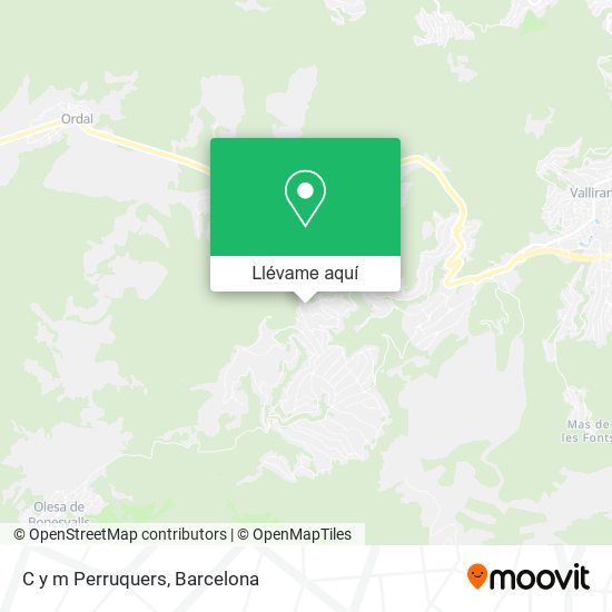 Mapa C y m Perruquers