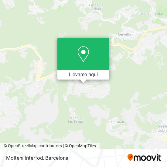 Mapa Molteni Interfod
