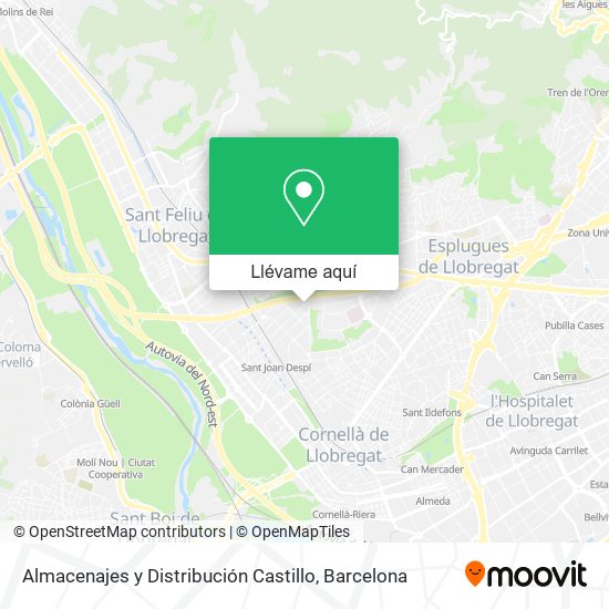 Mapa Almacenajes y Distribución Castillo
