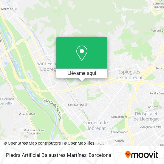 Mapa Piedra Artificial Balaustres Martínez