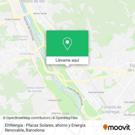 Mapa Eh!Nergía - Placas Solares, ahorro y Energía Renovable