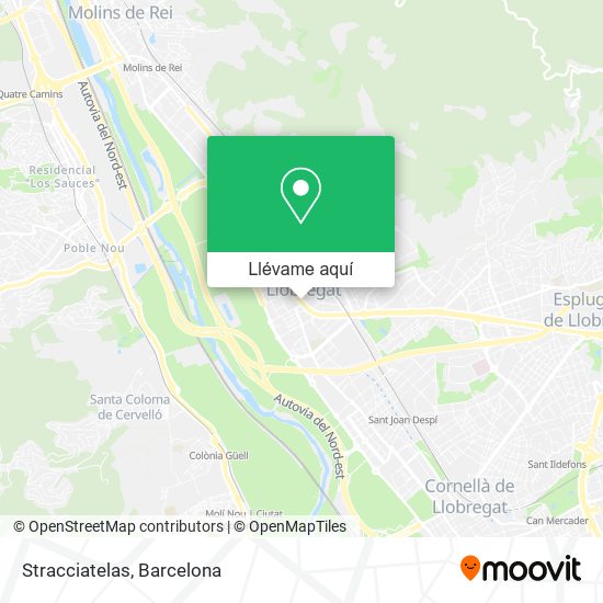 Mapa Stracciatelas
