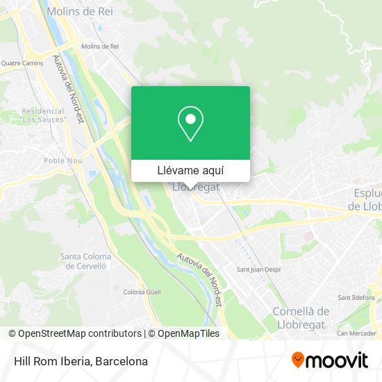 Mapa Hill Rom Iberia