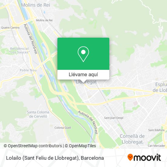 Mapa Lolailo (Sant Feliu de Llobregat)