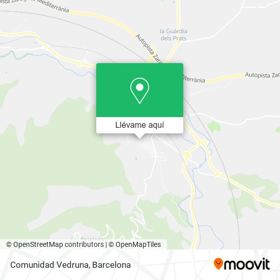 Mapa Comunidad Vedruna