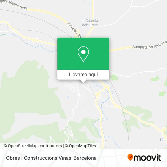 Mapa Obres I Construccions Vinas