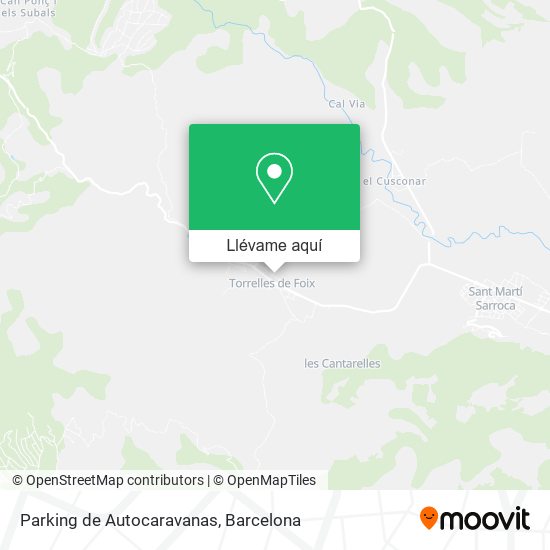 Mapa Parking de Autocaravanas