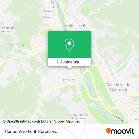 Mapa Carlos Vivo Font