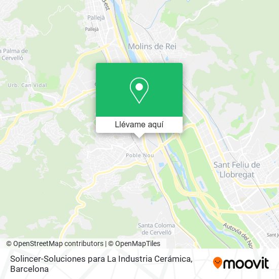 Mapa Solincer-Soluciones para La Industria Cerámica