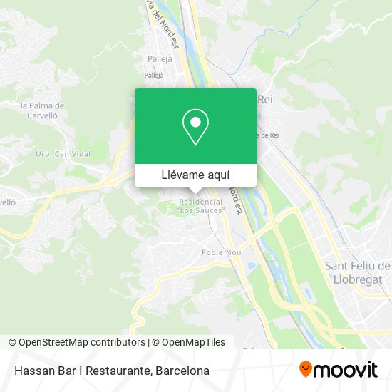Mapa Hassan Bar I Restaurante