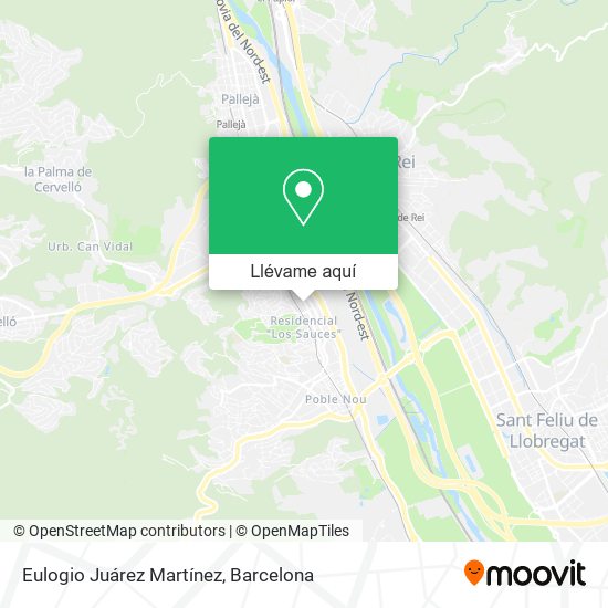 Mapa Eulogio Juárez Martínez