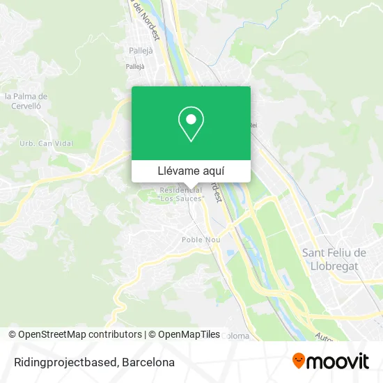 Mapa Ridingprojectbased
