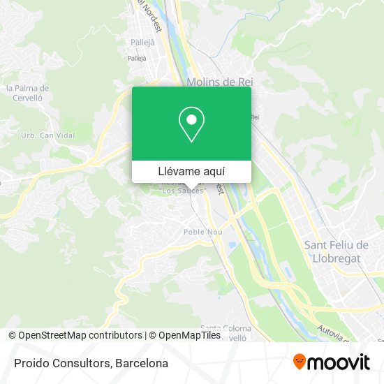 Mapa Proido Consultors