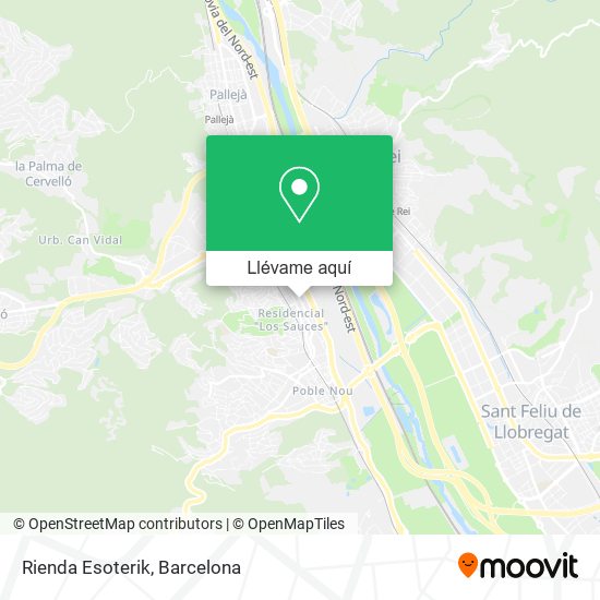 Mapa Rienda Esoterik