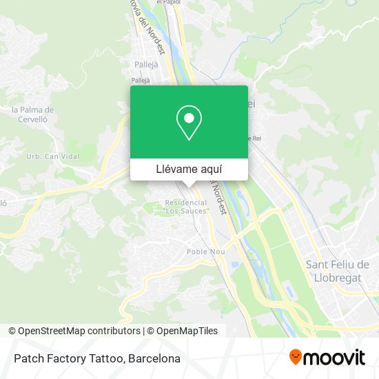 Mapa Patch Factory Tattoo