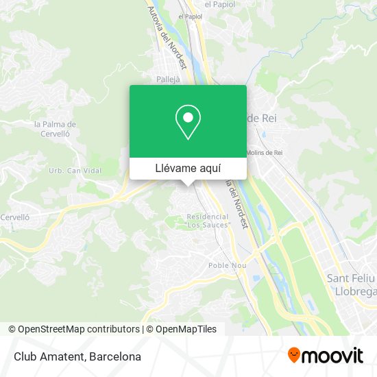 Mapa Club Amatent