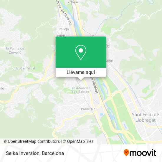 Mapa Seika Inversion