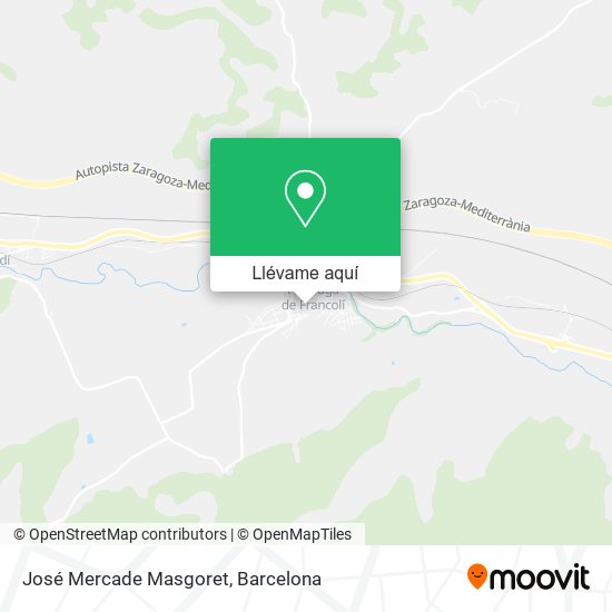 Mapa José Mercade Masgoret