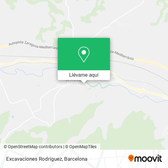 Mapa Excavaciones Rodríguez