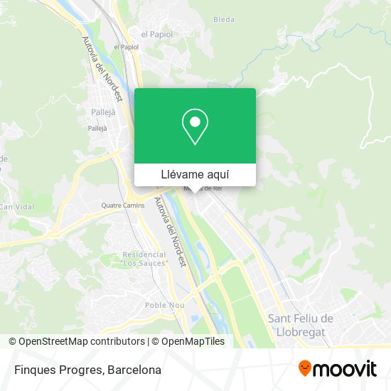 Mapa Finques Progres