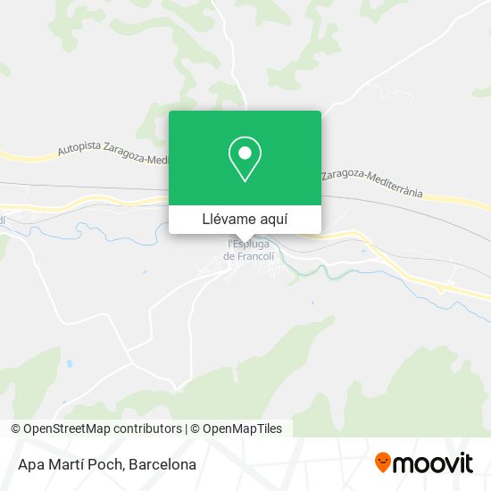 Mapa Apa Martí Poch