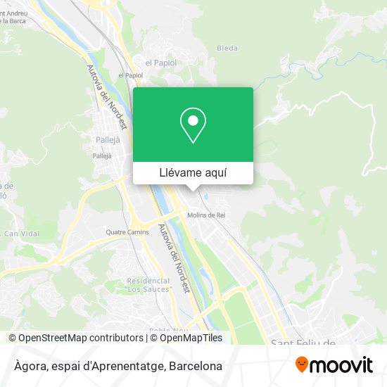 Mapa Àgora, espai d'Aprenentatge