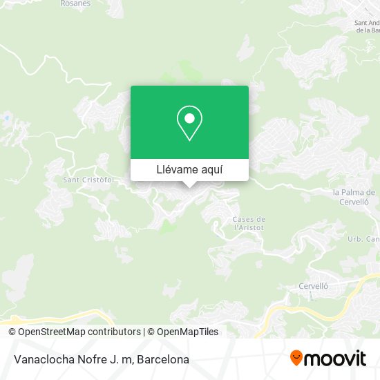 Mapa Vanaclocha Nofre J. m