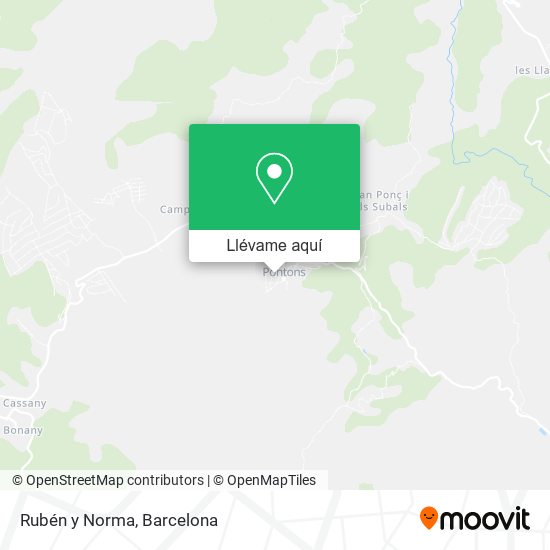 Mapa Rubén y Norma