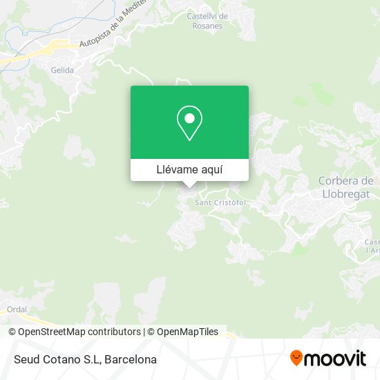 Mapa Seud Cotano S.L