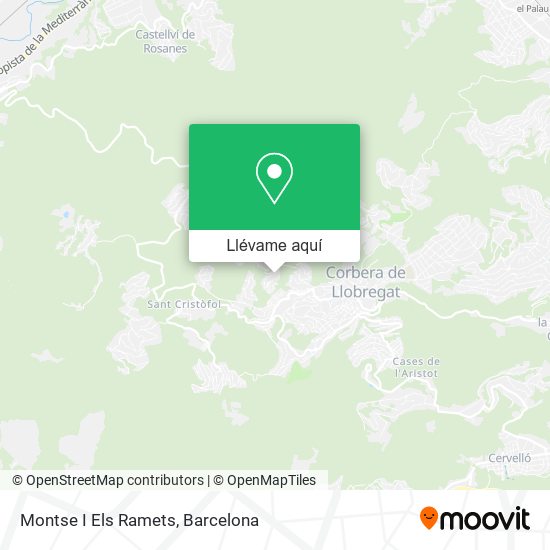 Mapa Montse I Els Ramets