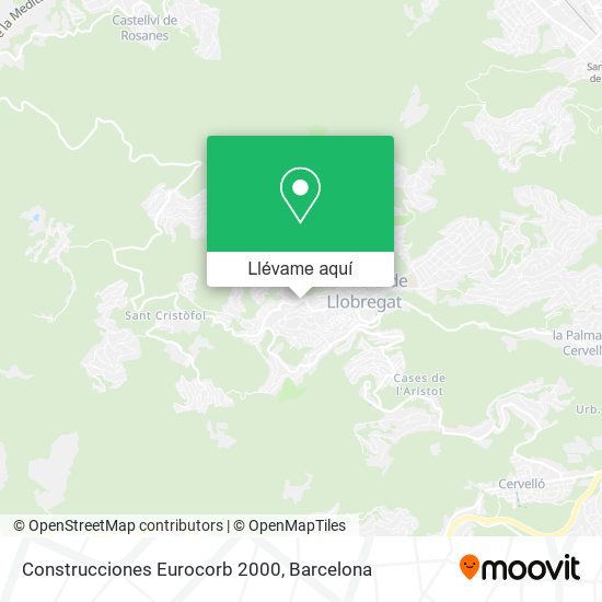 Mapa Construcciones Eurocorb 2000