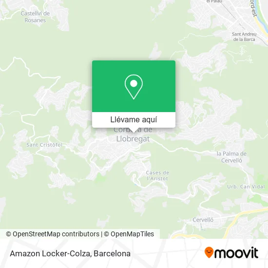 Mapa Amazon Locker-Colza