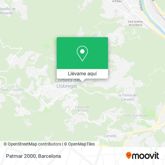 Mapa Patmar 2000