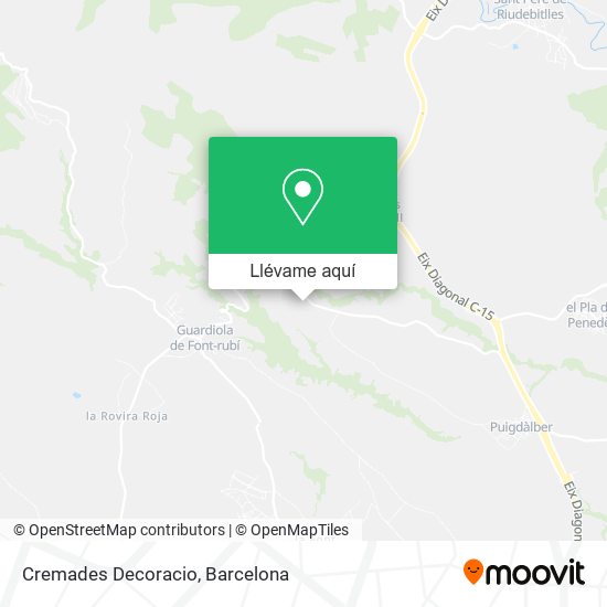 Mapa Cremades Decoracio
