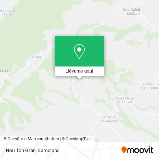 Mapa Nou Ton Gran