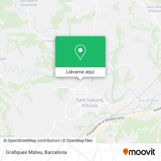 Mapa Grafiques Mateu