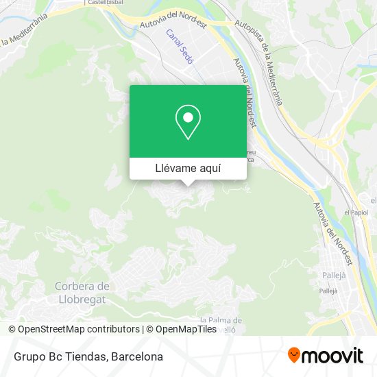 Mapa Grupo Bc Tiendas