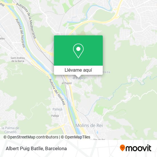 Mapa Albert Puig Batlle