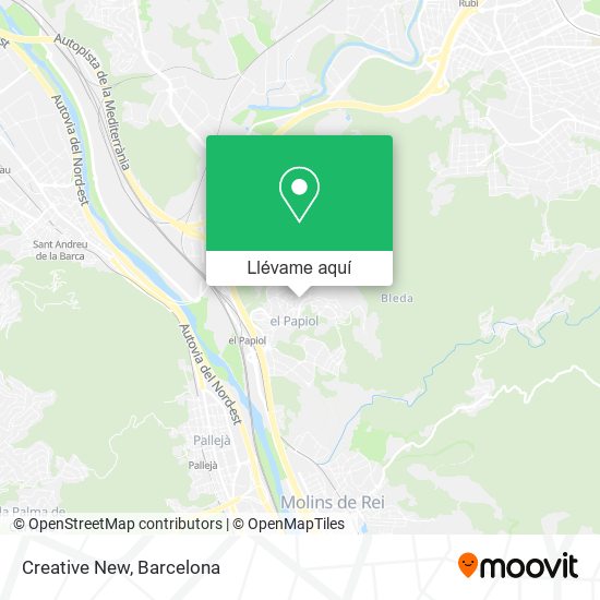 Mapa Creative New