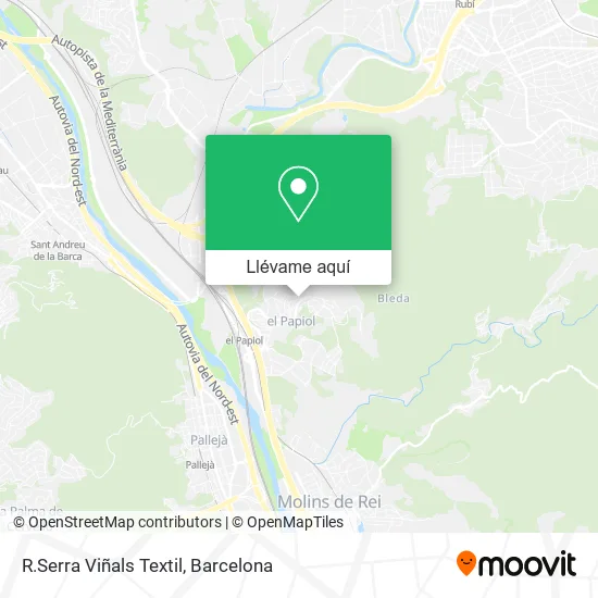 Mapa R.Serra Viñals Textil