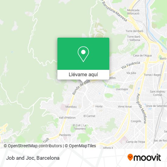 Mapa Job and Joc