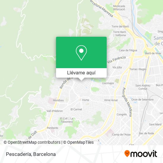 Mapa Pescadería